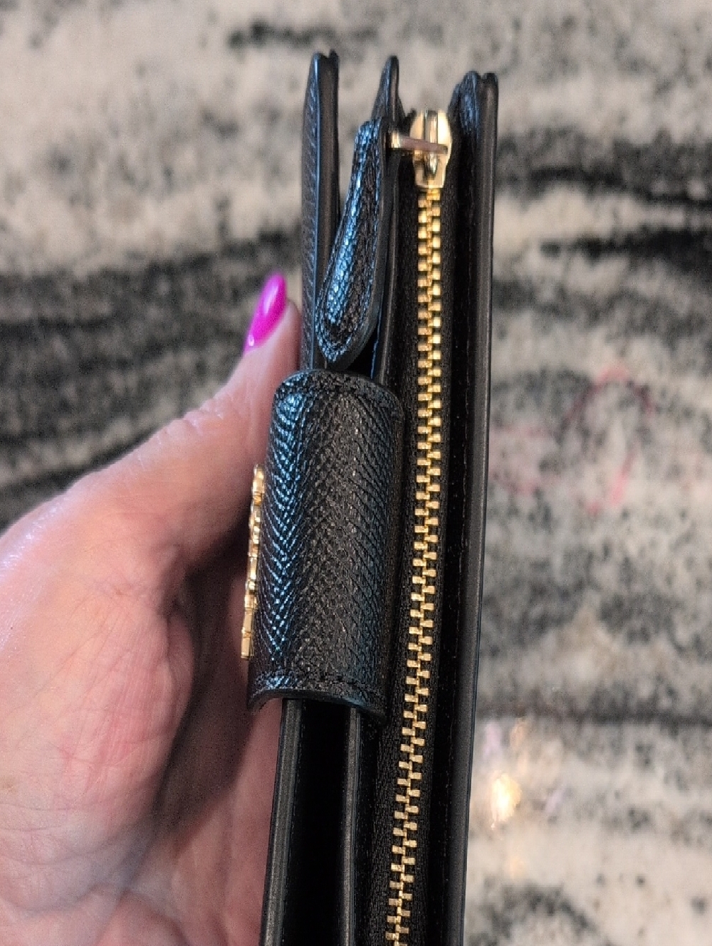 Coach Chelsea Mini Black Pebbled Leather Dome Satchel Bag & Matching Wallet - Picture 14 of 16